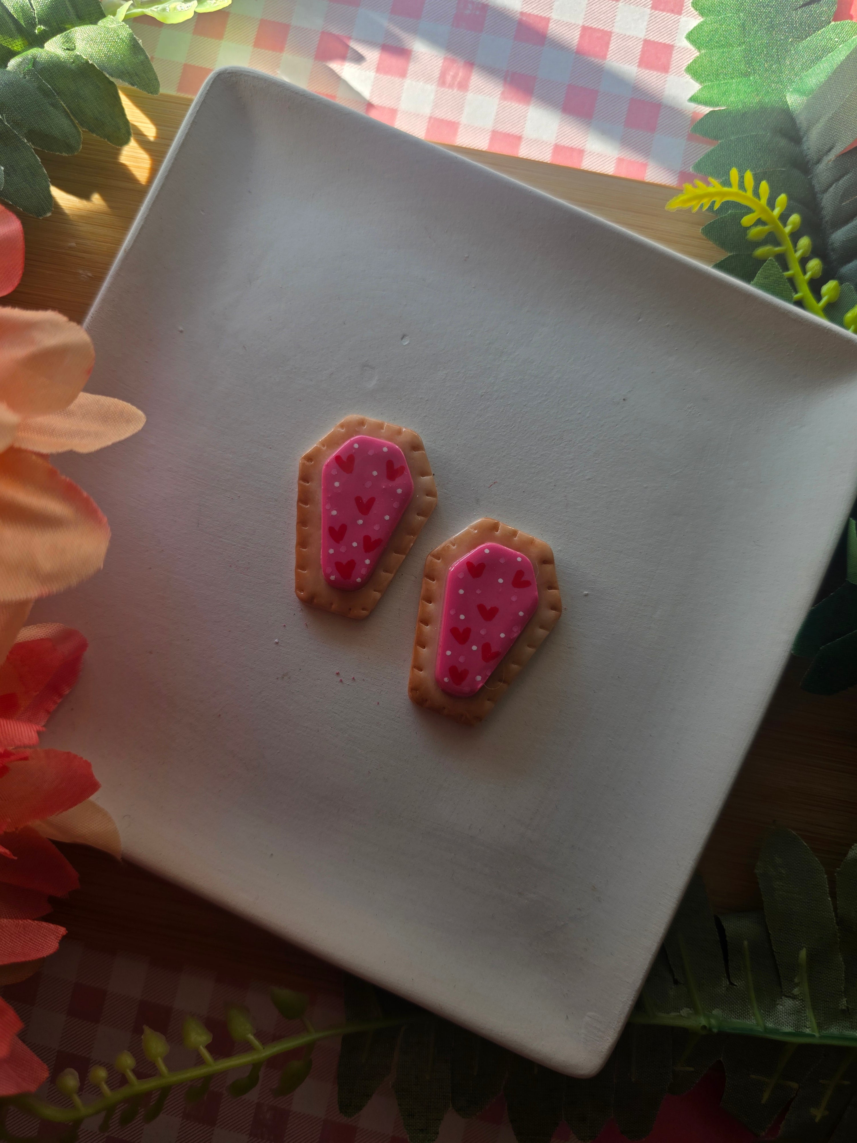 Valentine Pop Tart Earrings