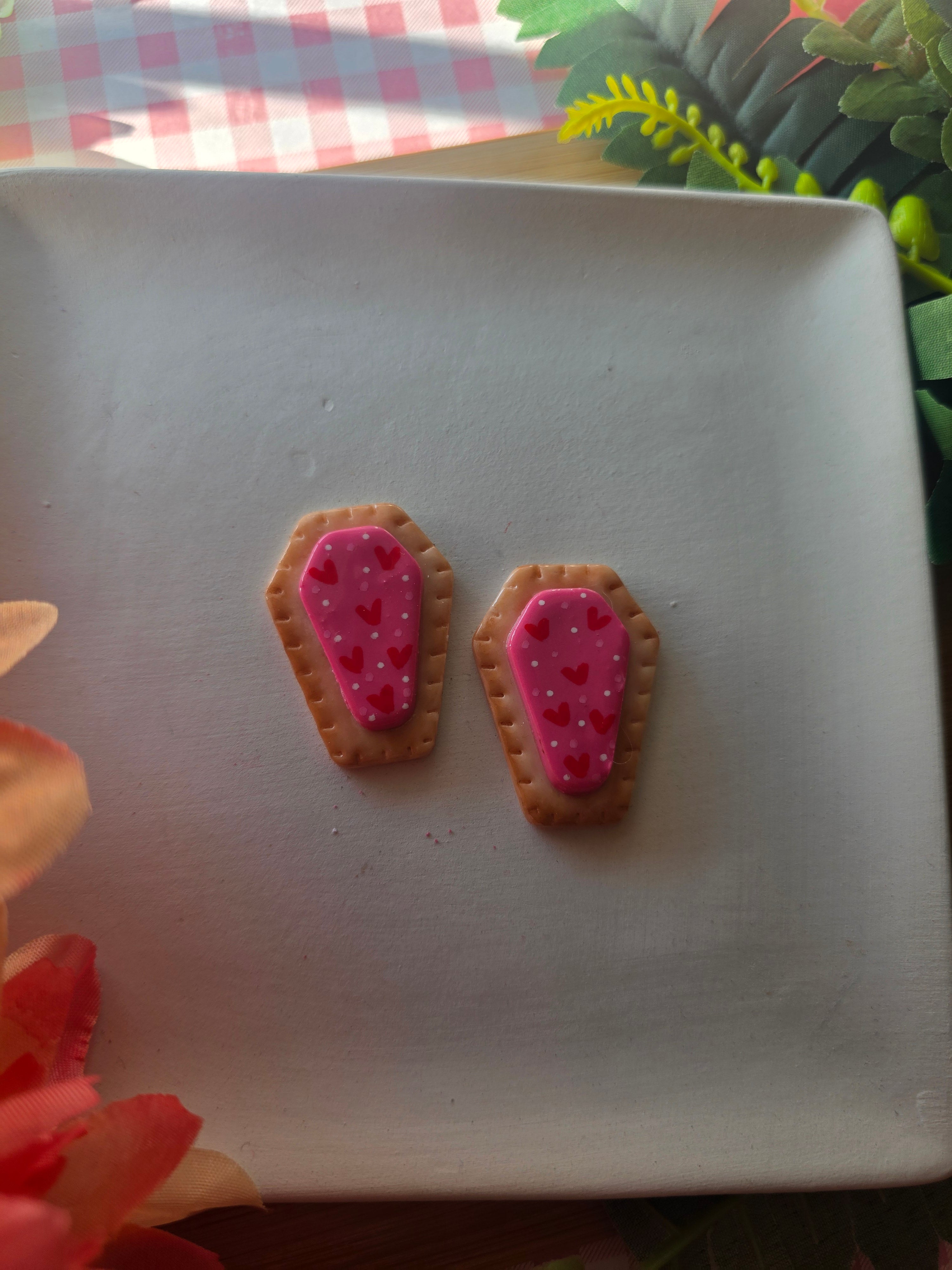 Valentine Pop Tart Earrings