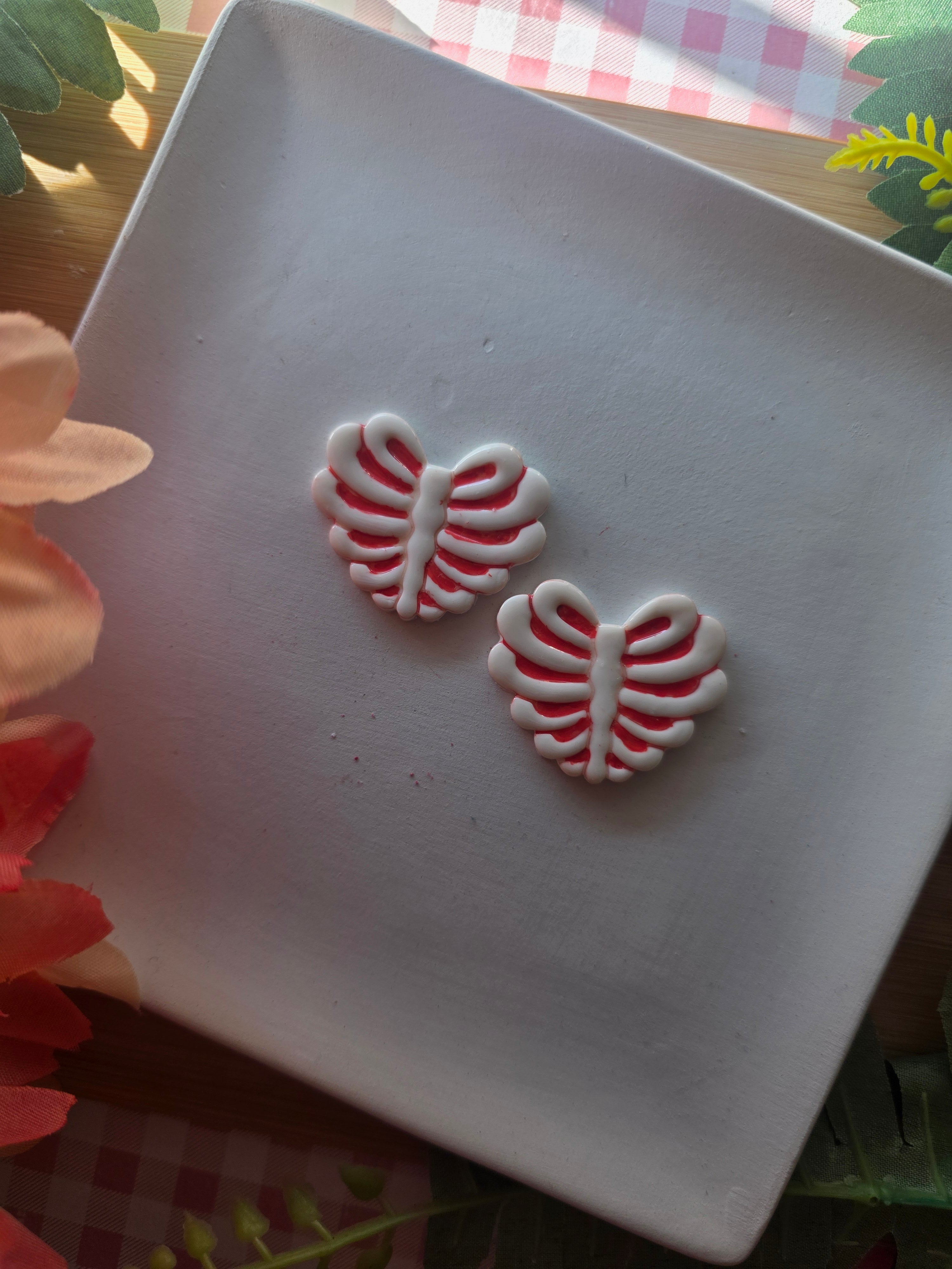 Ribcage Heart Valloween Earrings
