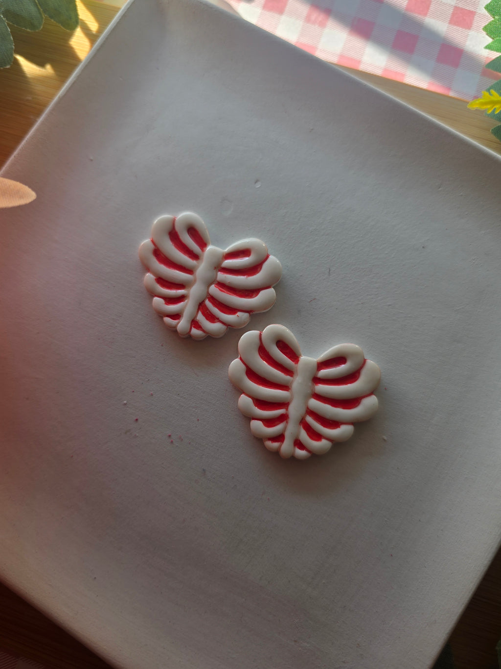 Ribcage Heart Valloween Earrings