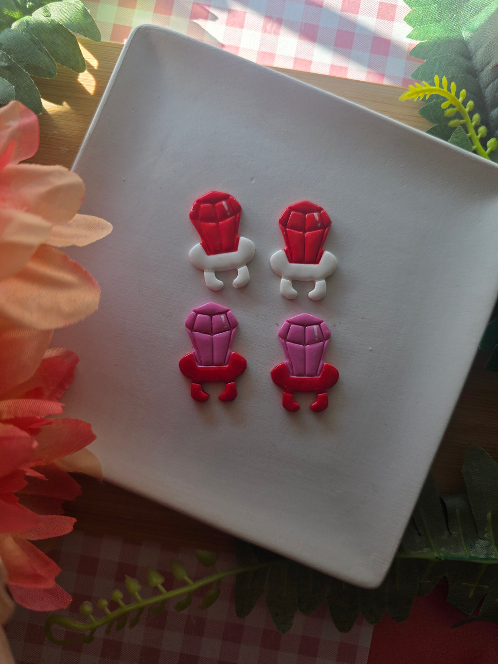 Ring Pop Valentines Earrings