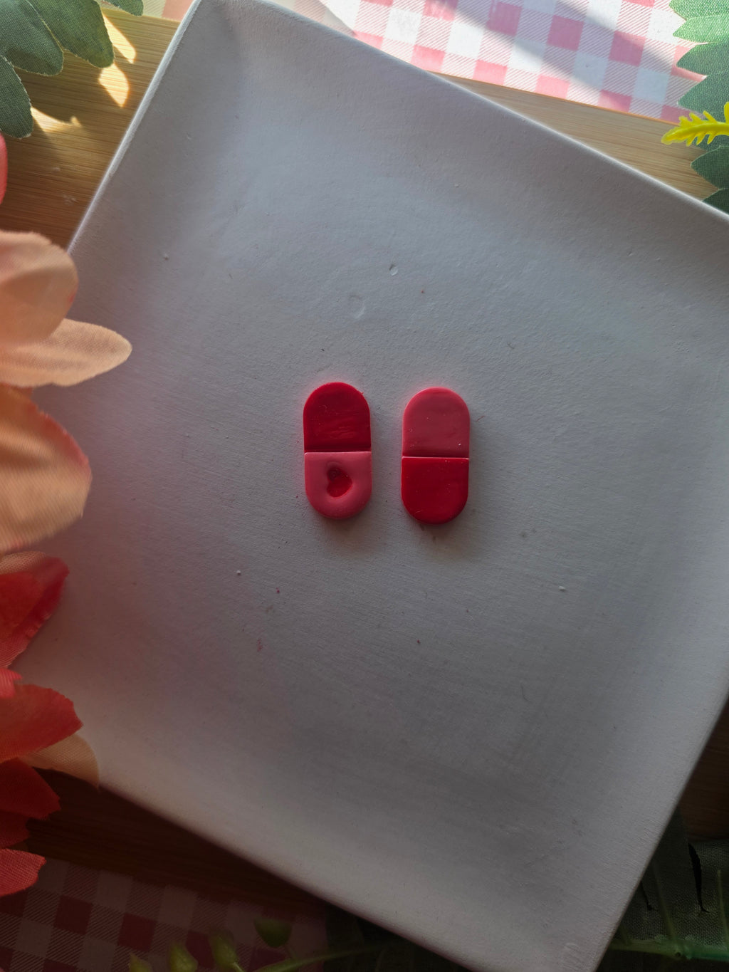 Chill Pill Valentines Earrings