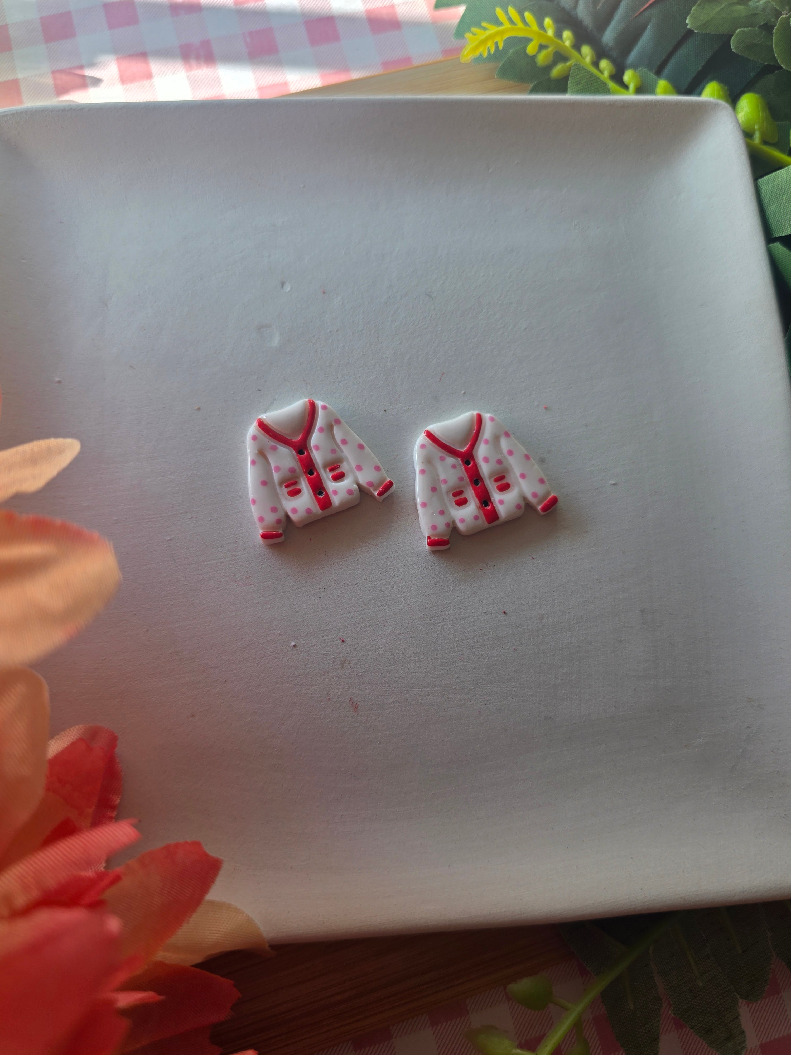 Valentines Sweater Earrings