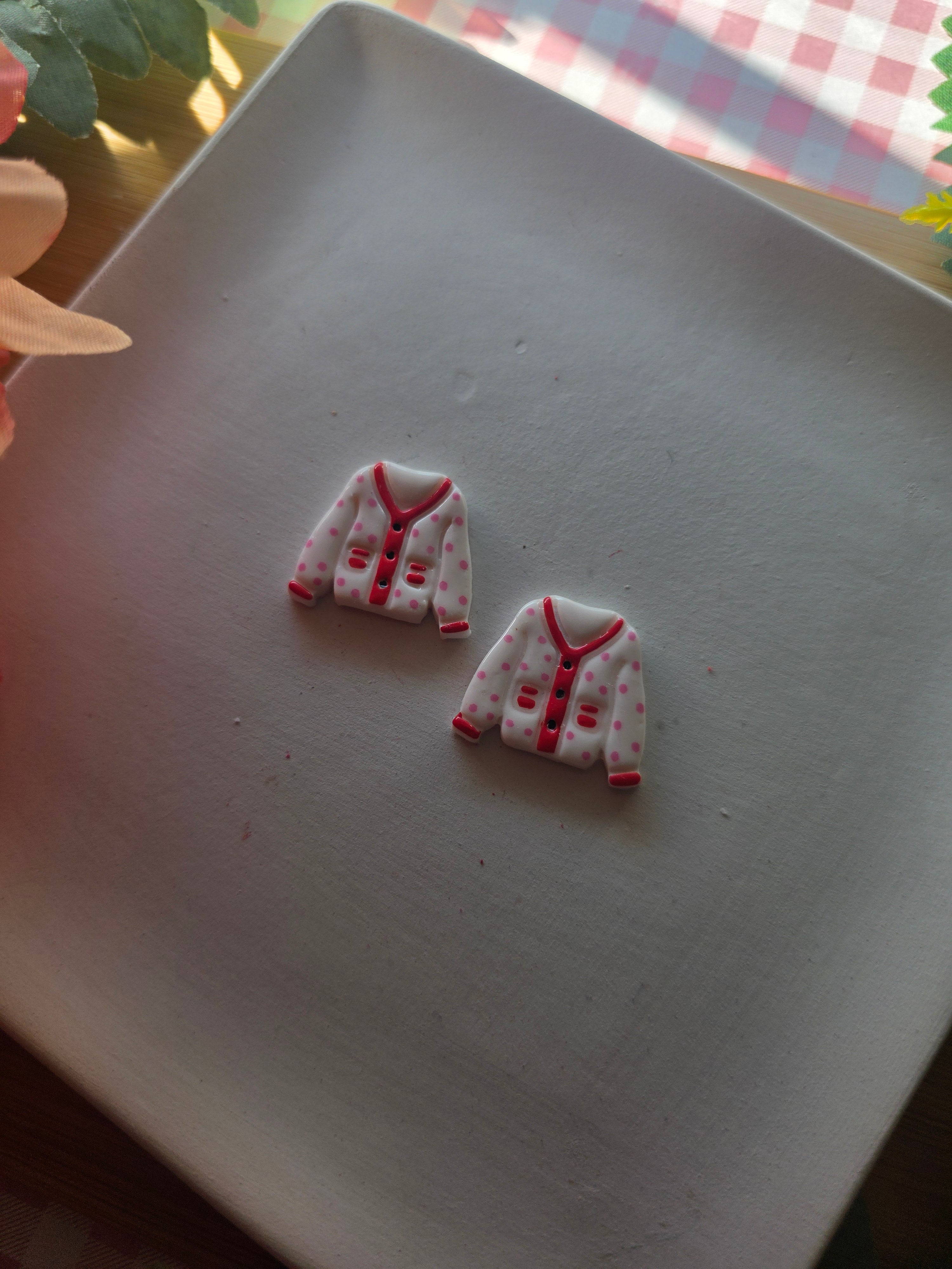 Valentines Sweater Earrings