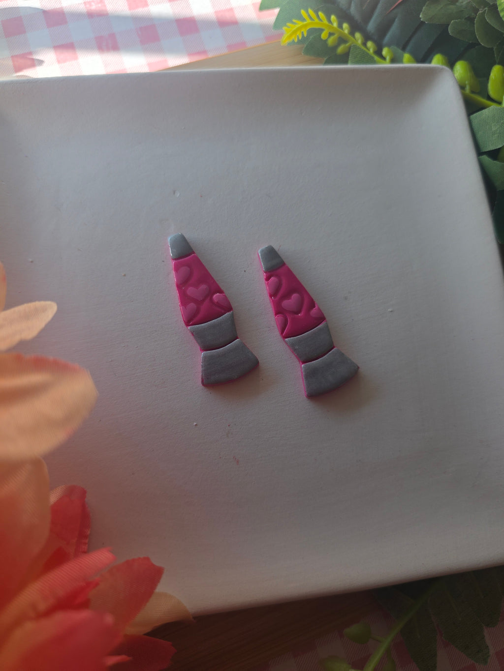 LOVE-a Lamp Valentines Earrings