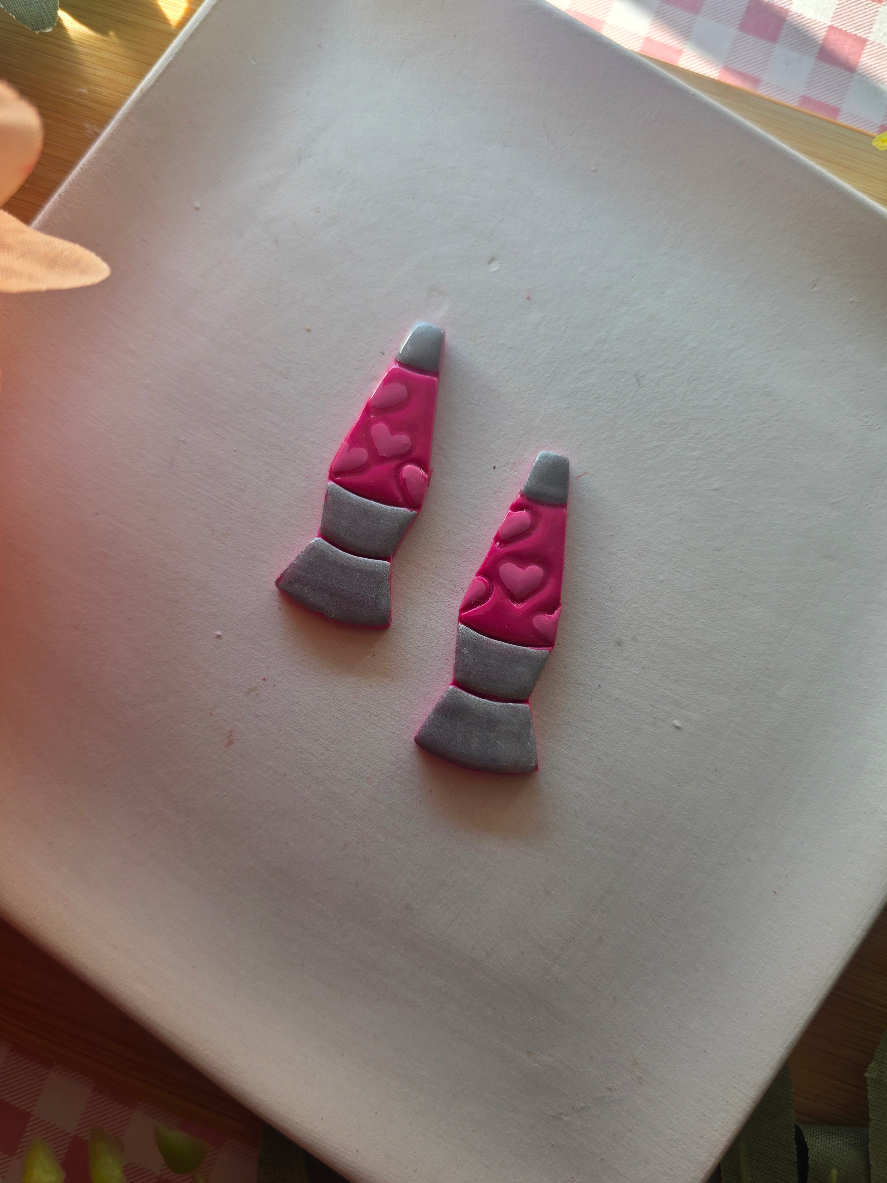 LOVE-a Lamp Valentines Earrings