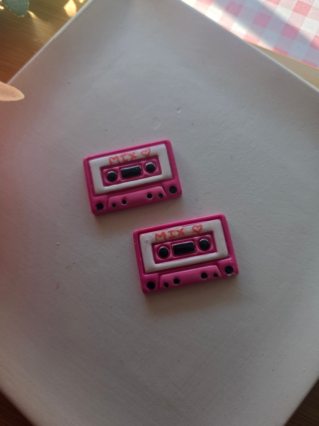 Mixed Tape Valentines Earrings