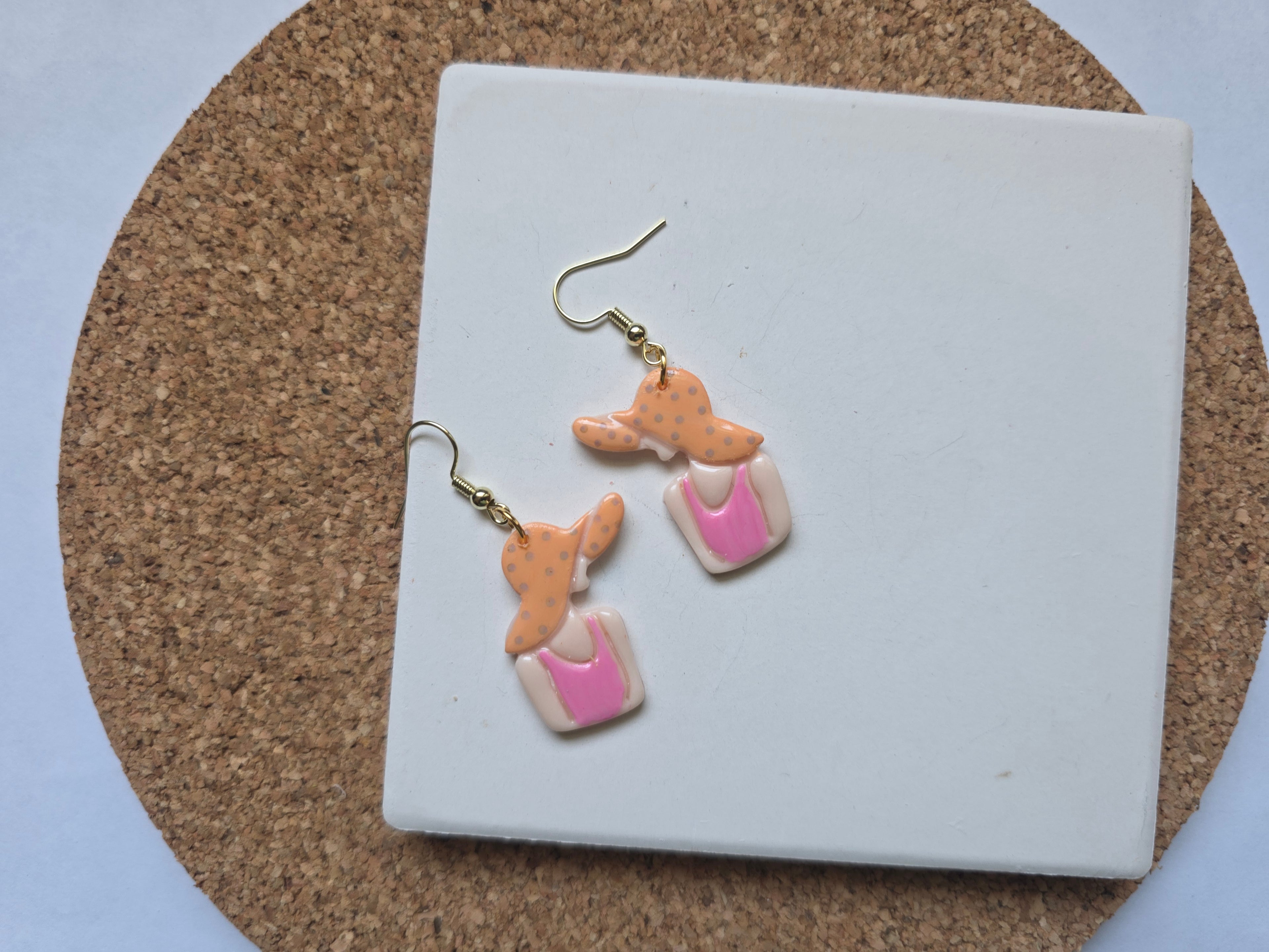 Sunkissed in Pink Earrings