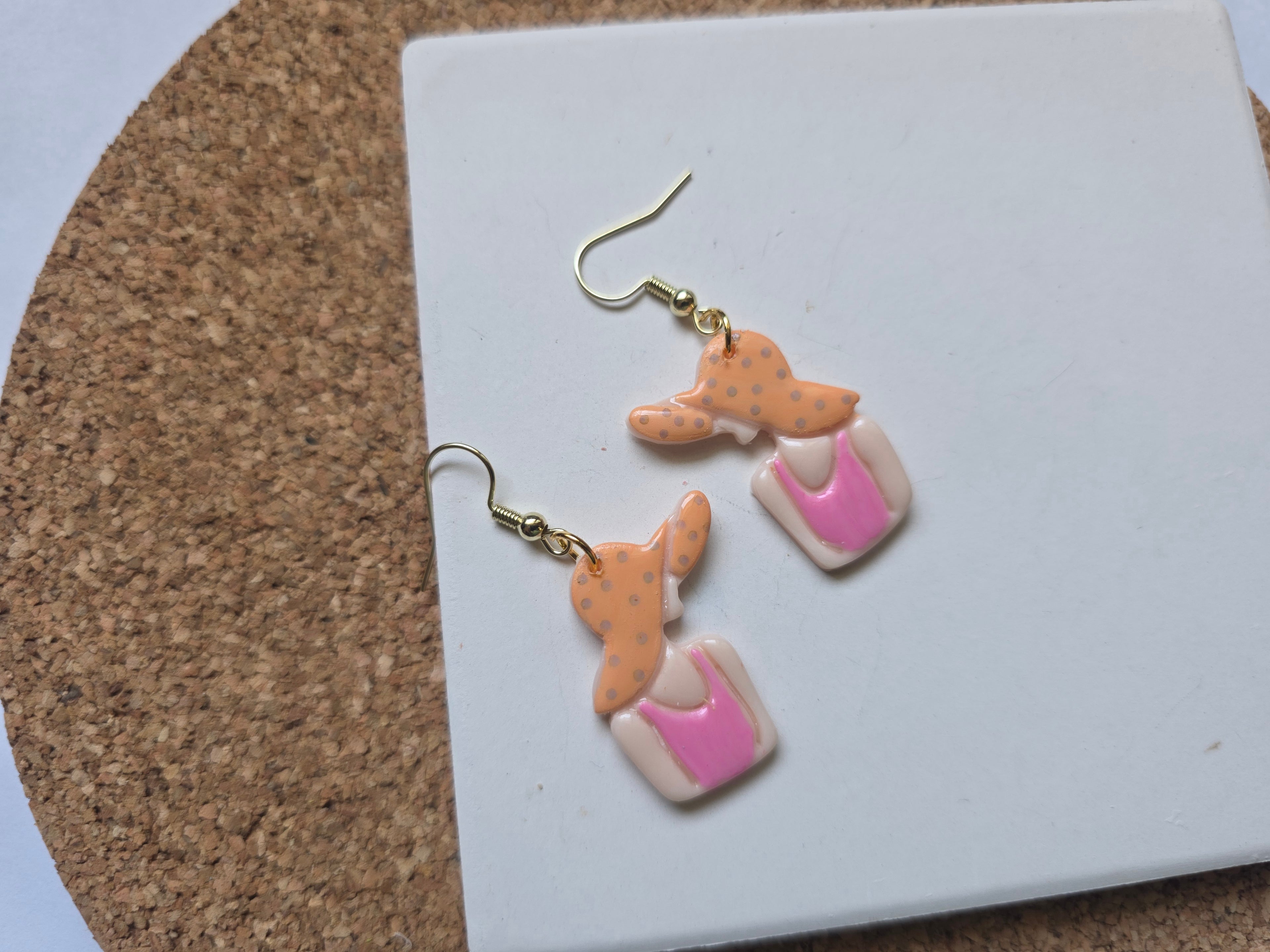 Sunkissed in Pink Earrings