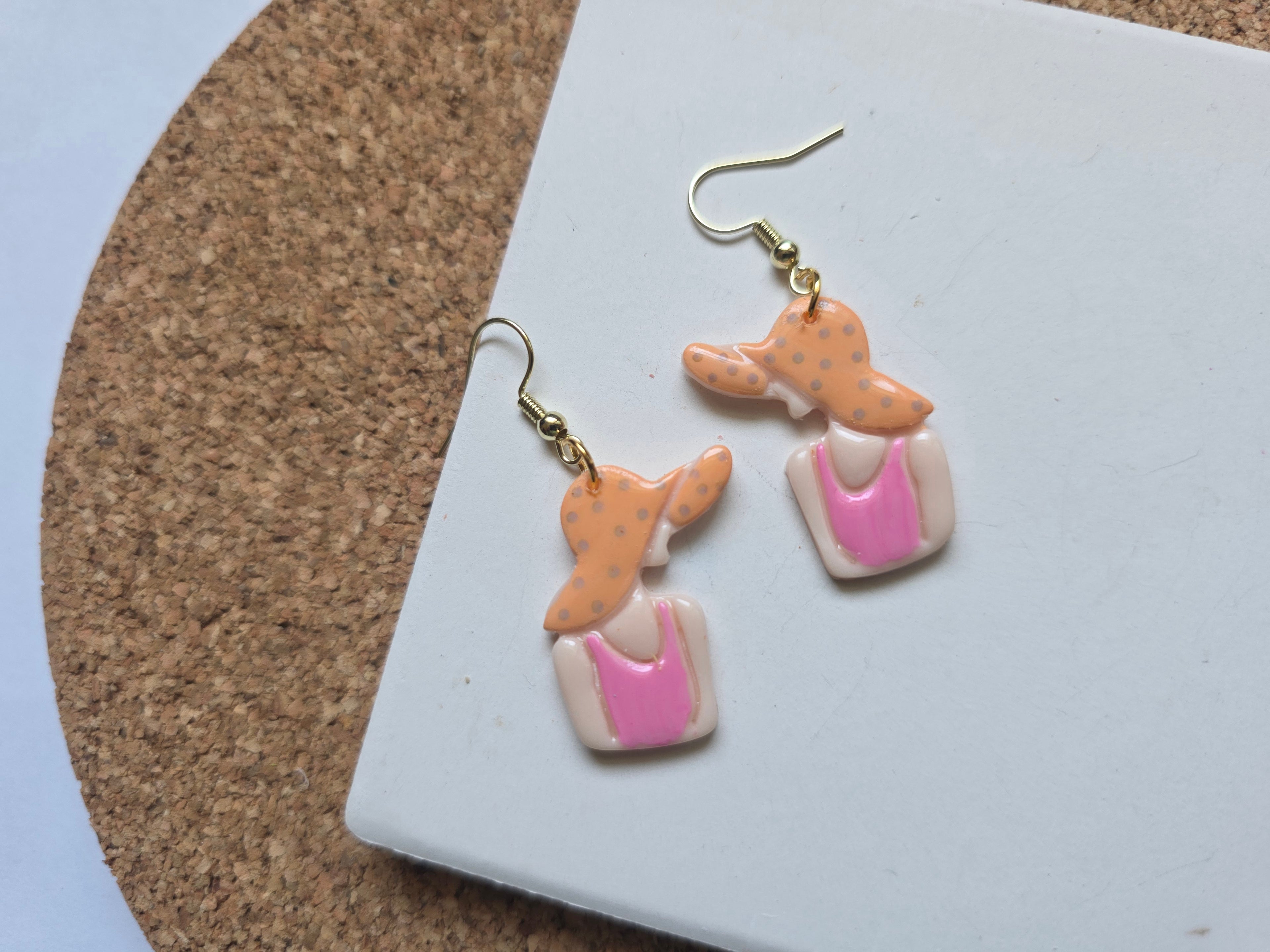 Sunkissed in Pink Earrings