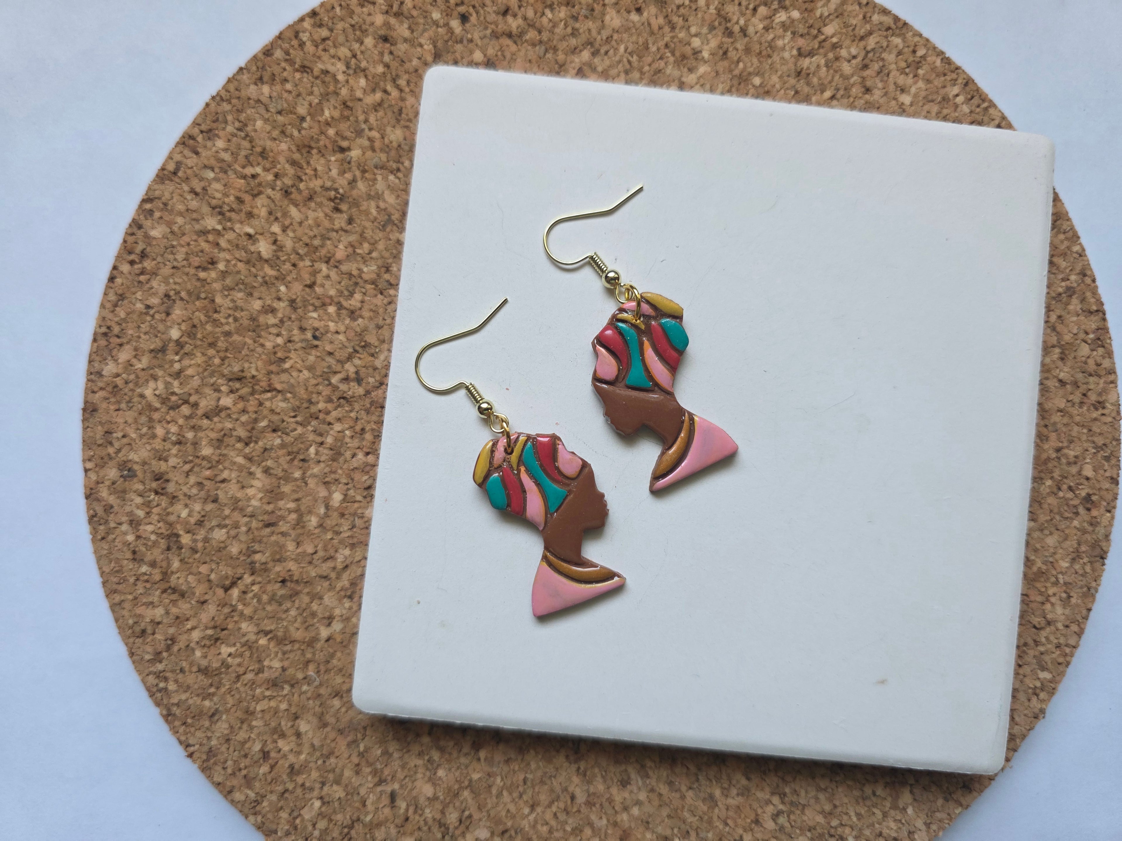 Crowned in Color Earrings