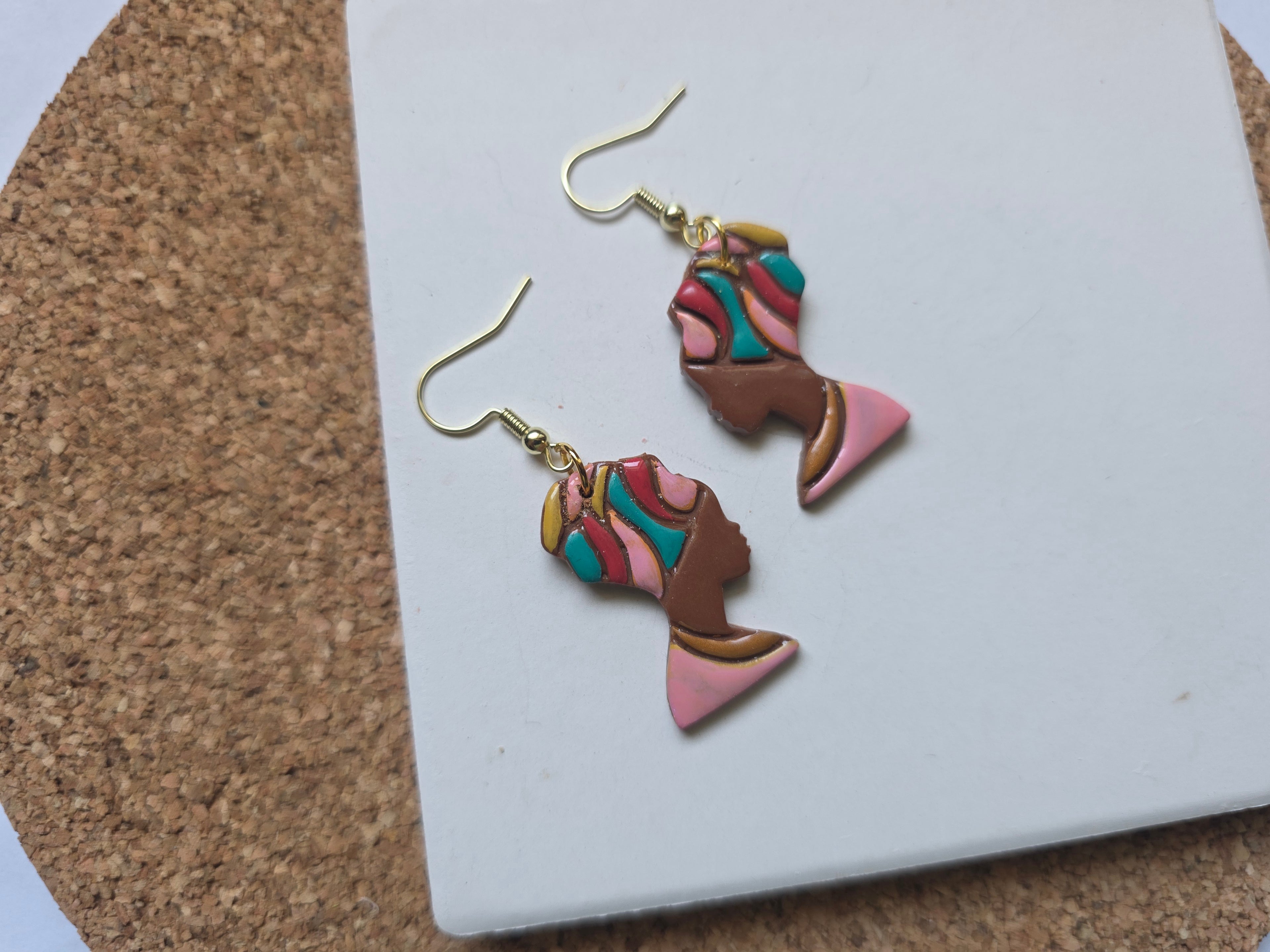Crowned in Color Earrings