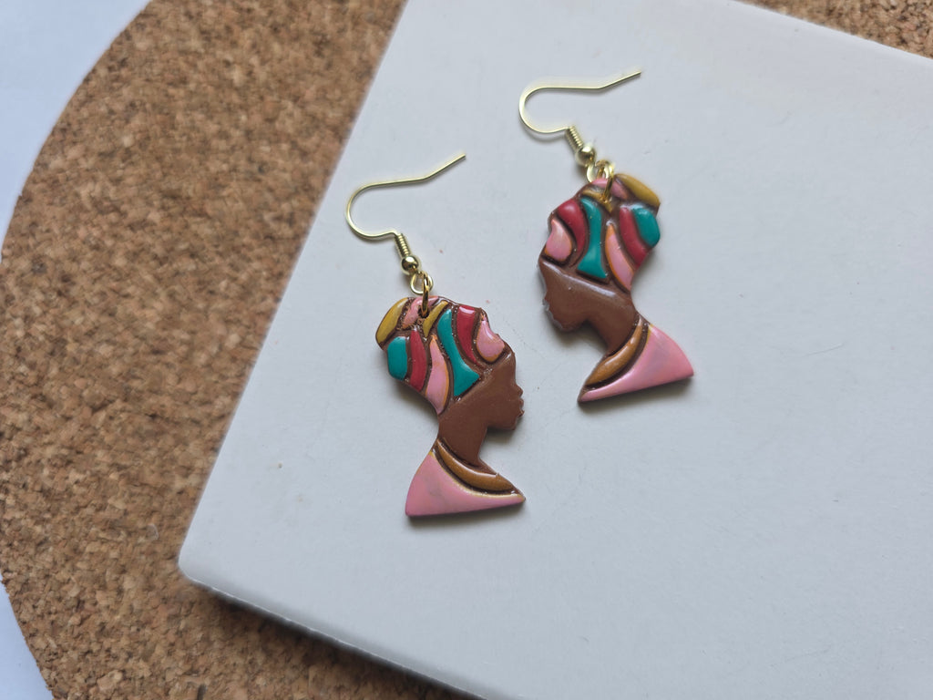 Crowned in Color Earrings