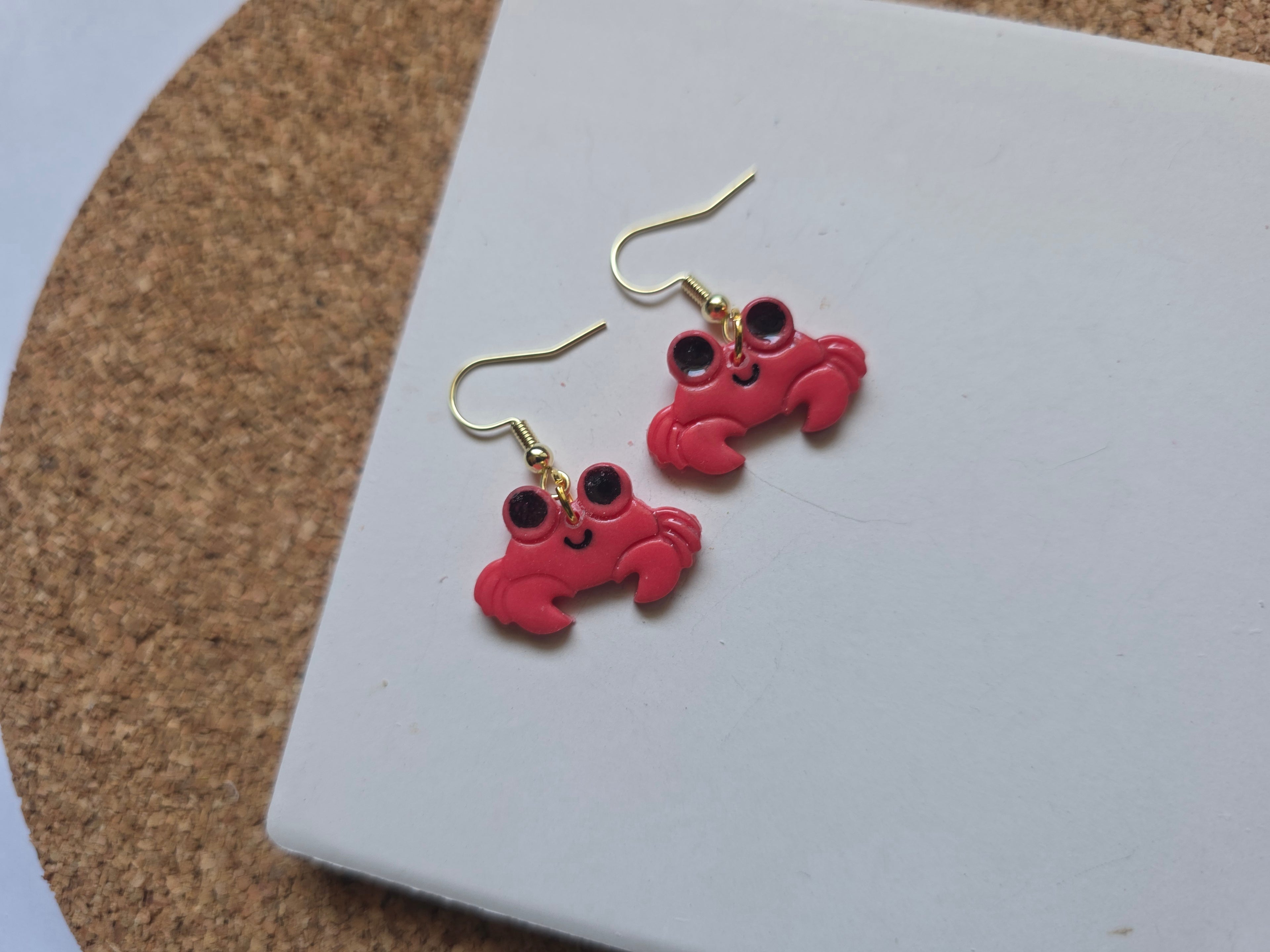 Cute Crab Earrings
