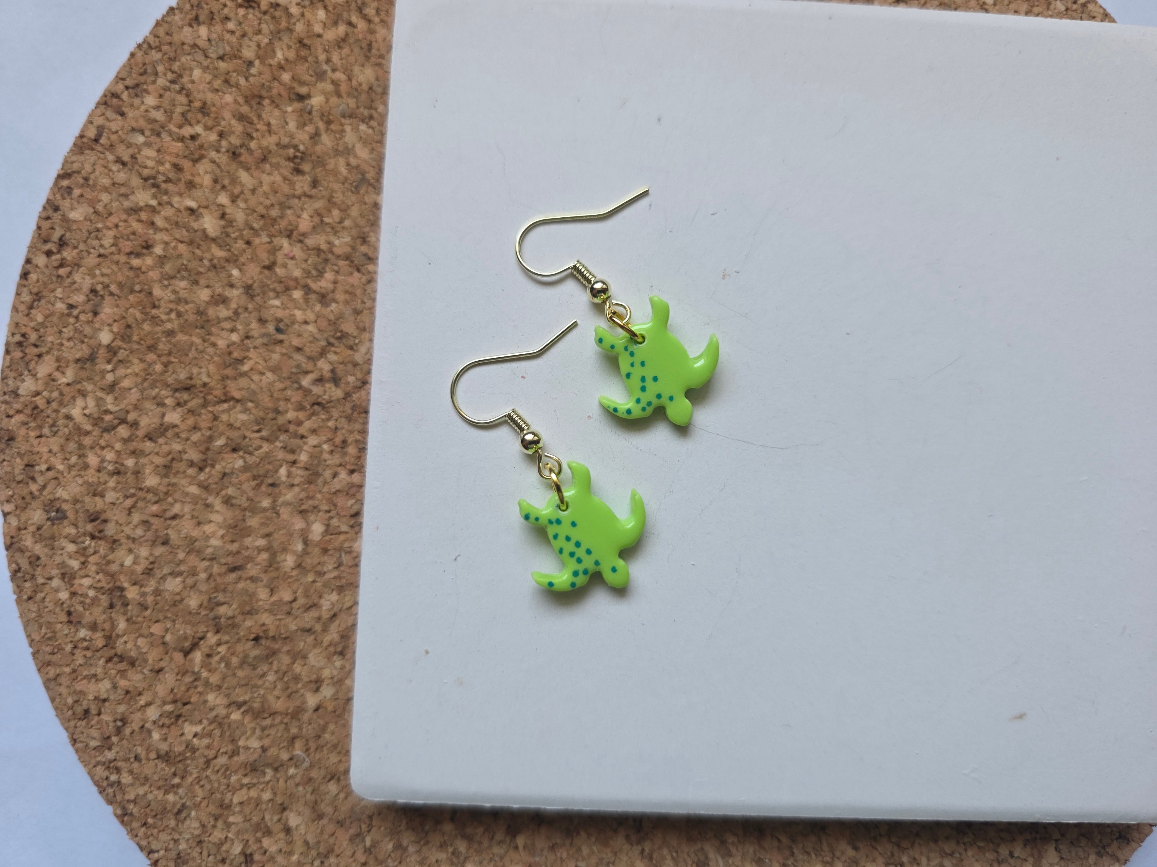 Mini Turtle Dangle Earrings