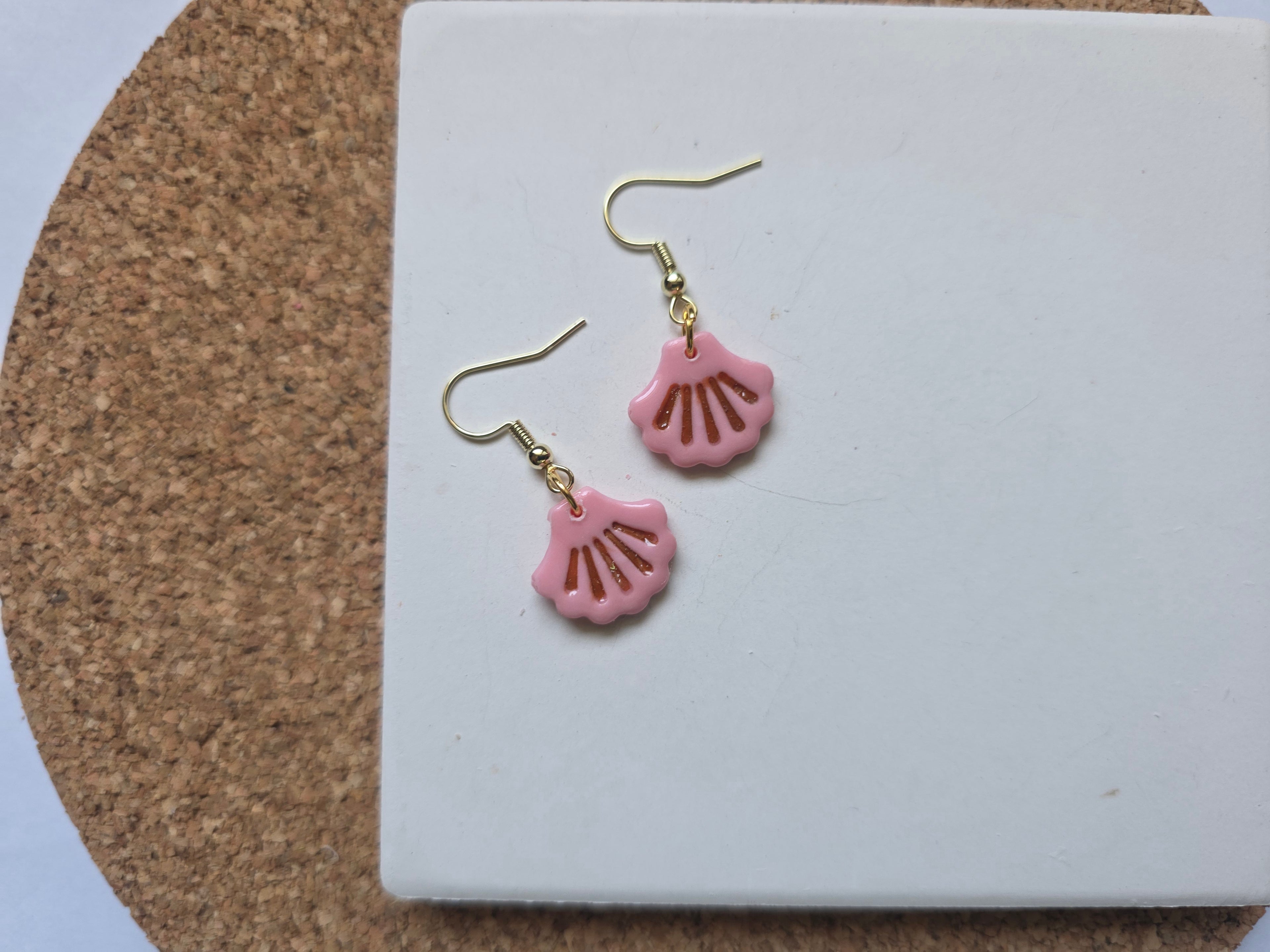 Mini Seashell Dangle Earrings