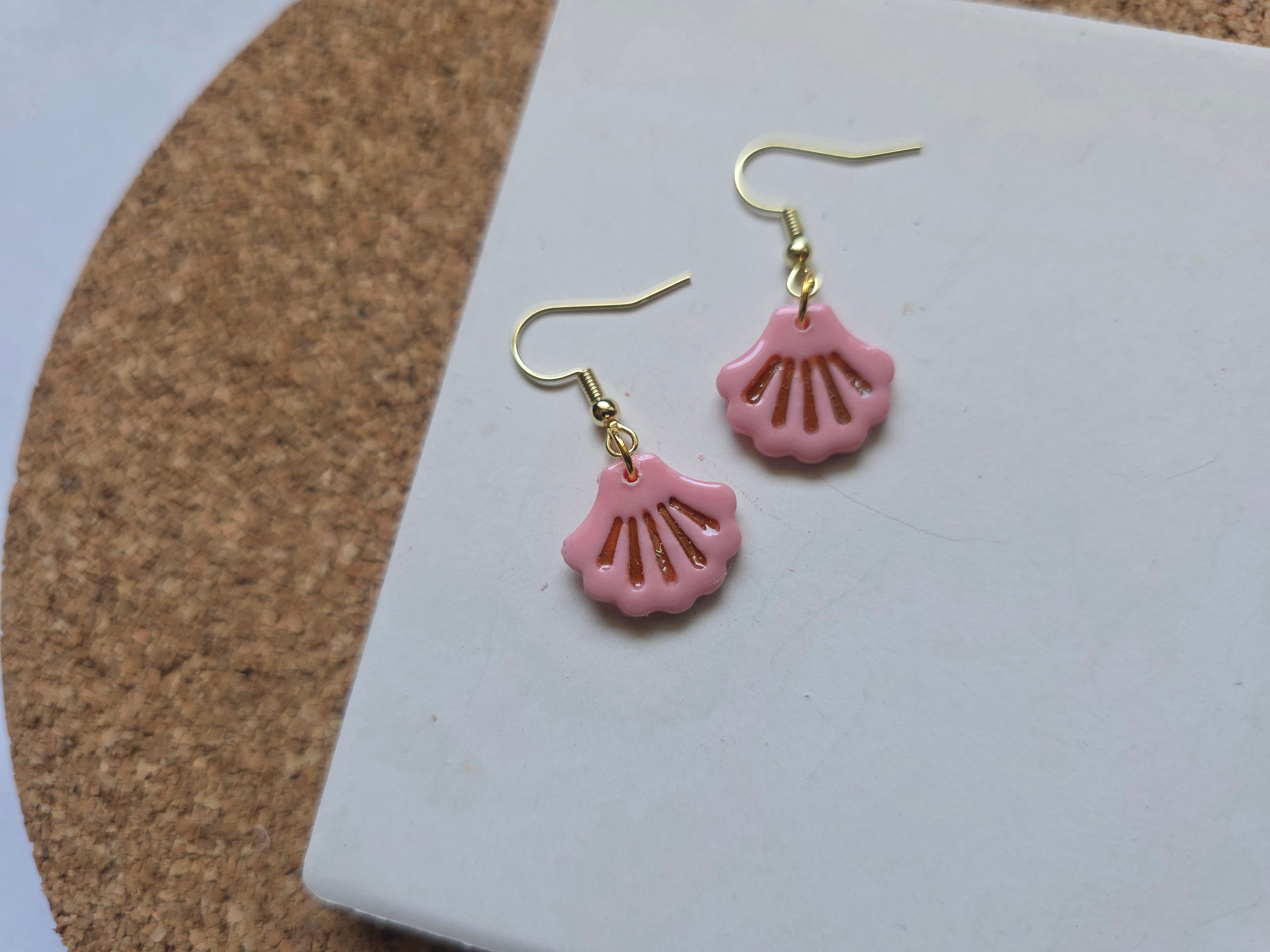 Mini Seashell Dangle Earrings