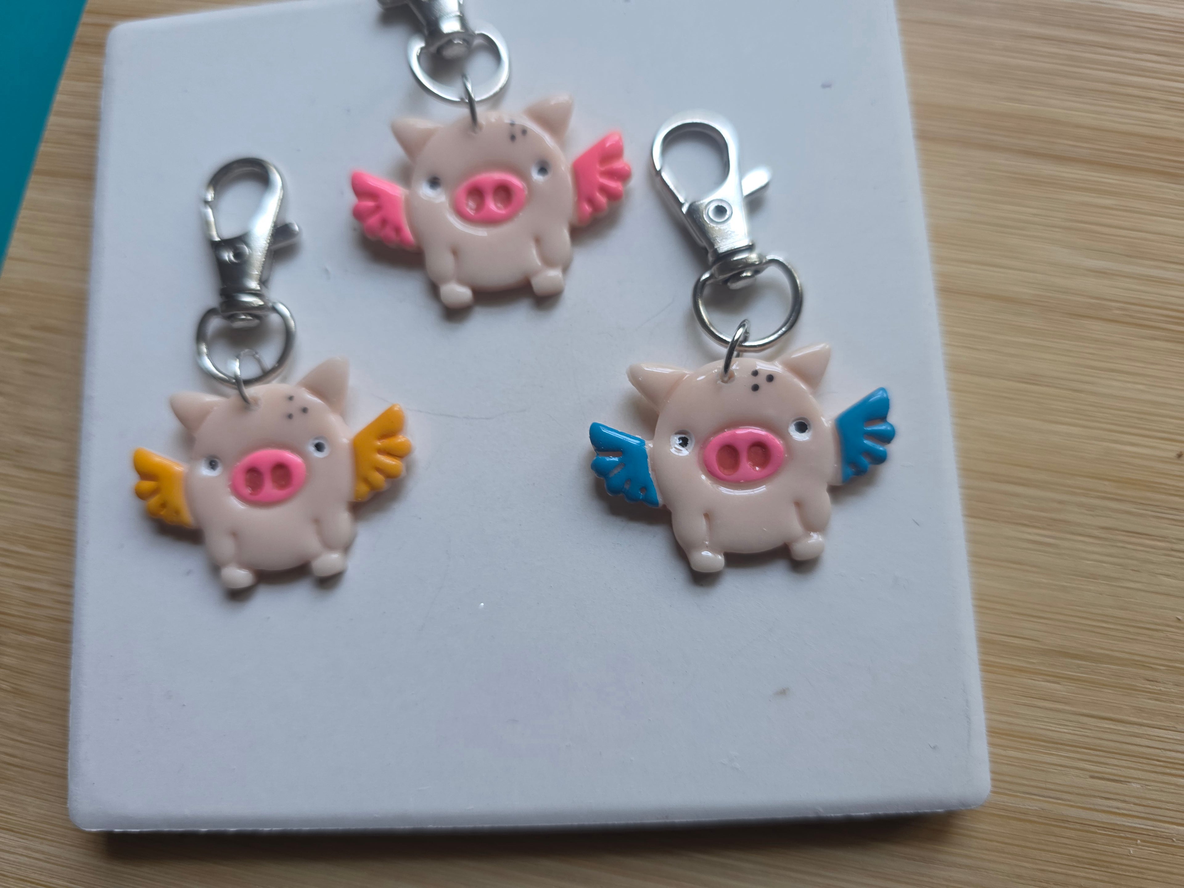 Flying Pig Emotional Support Clay Friend