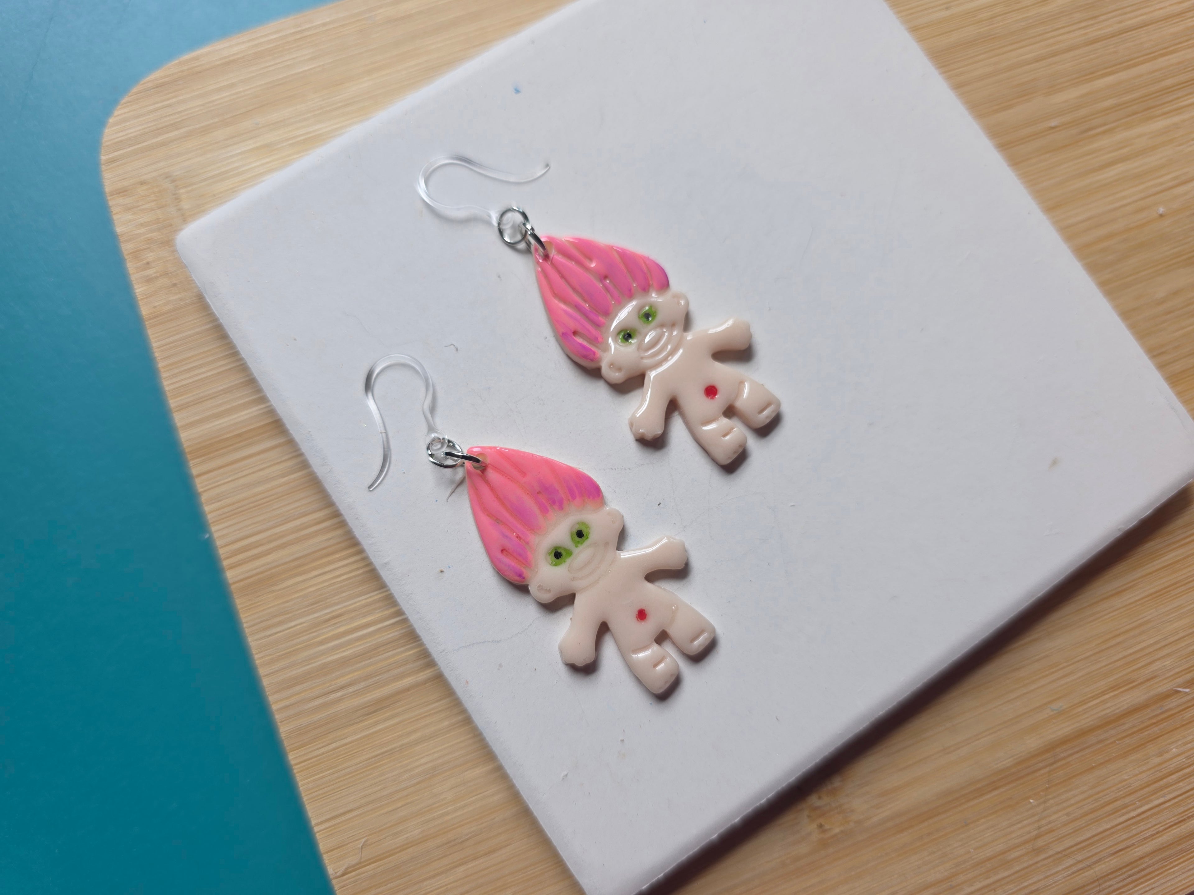 Funny Goblin Doll Earrings