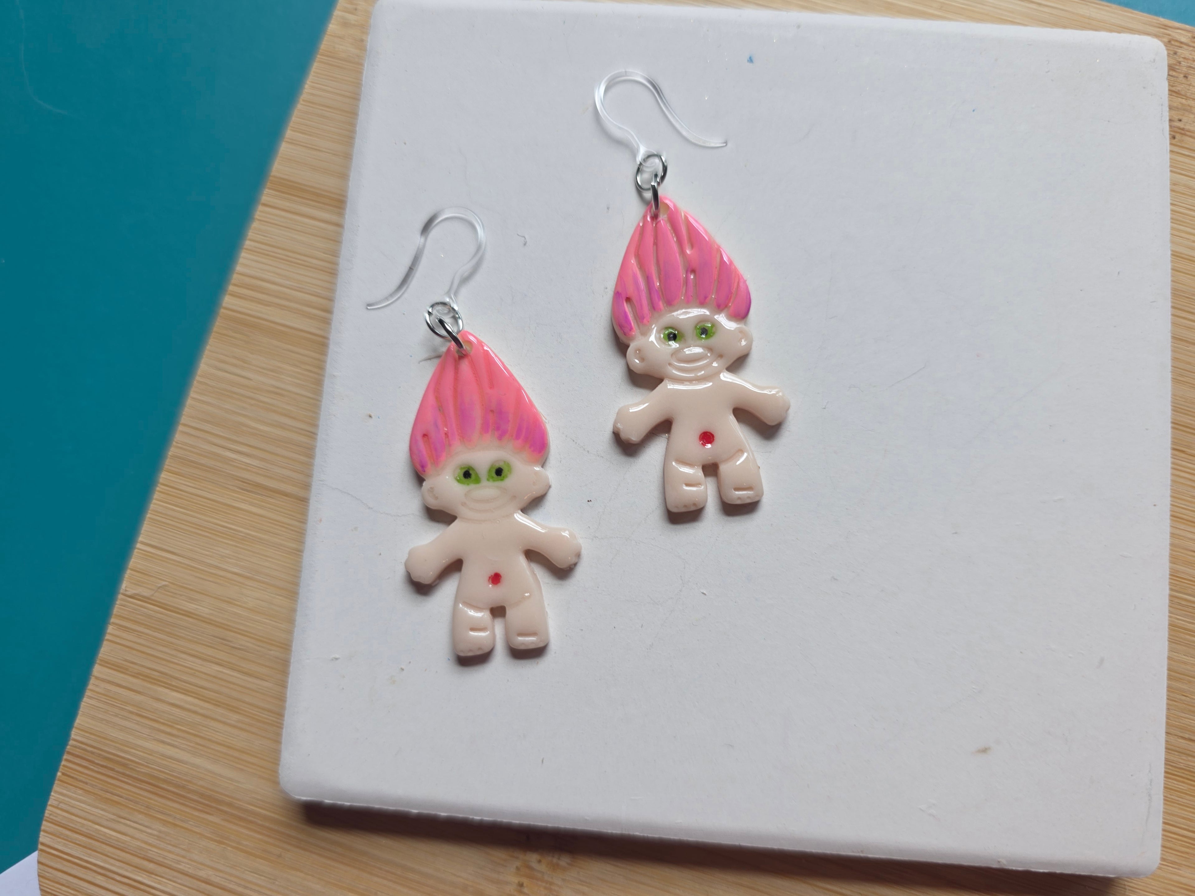 Funny Goblin Doll Earrings