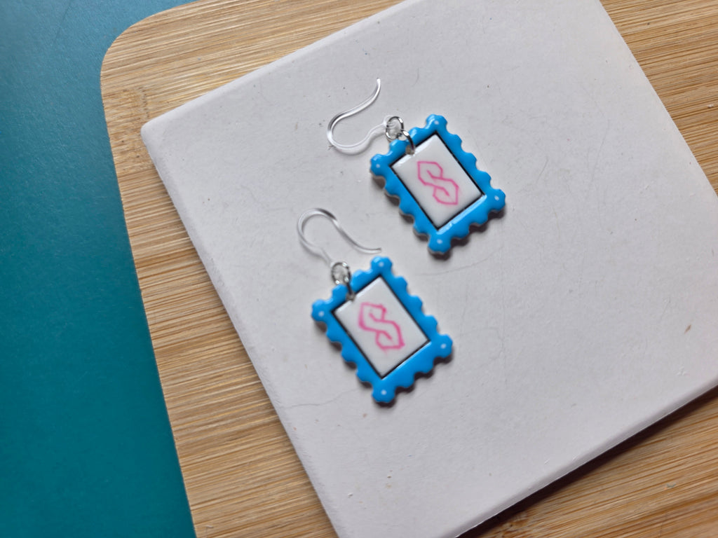 90's Cool S Clay Earrings