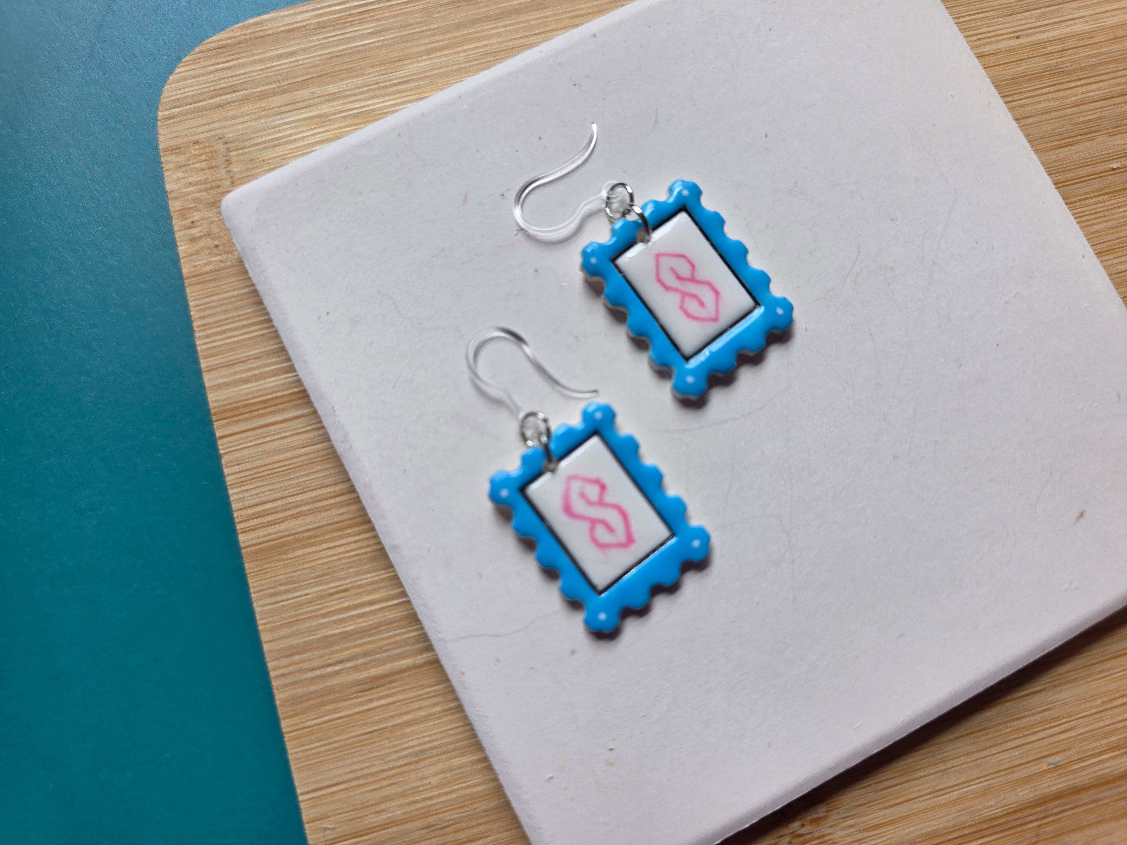 90's Cool S Clay Earrings