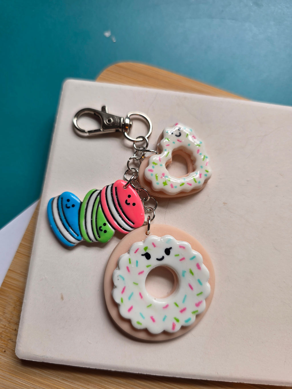 Sweet Sweets Polymer Clay Keychain