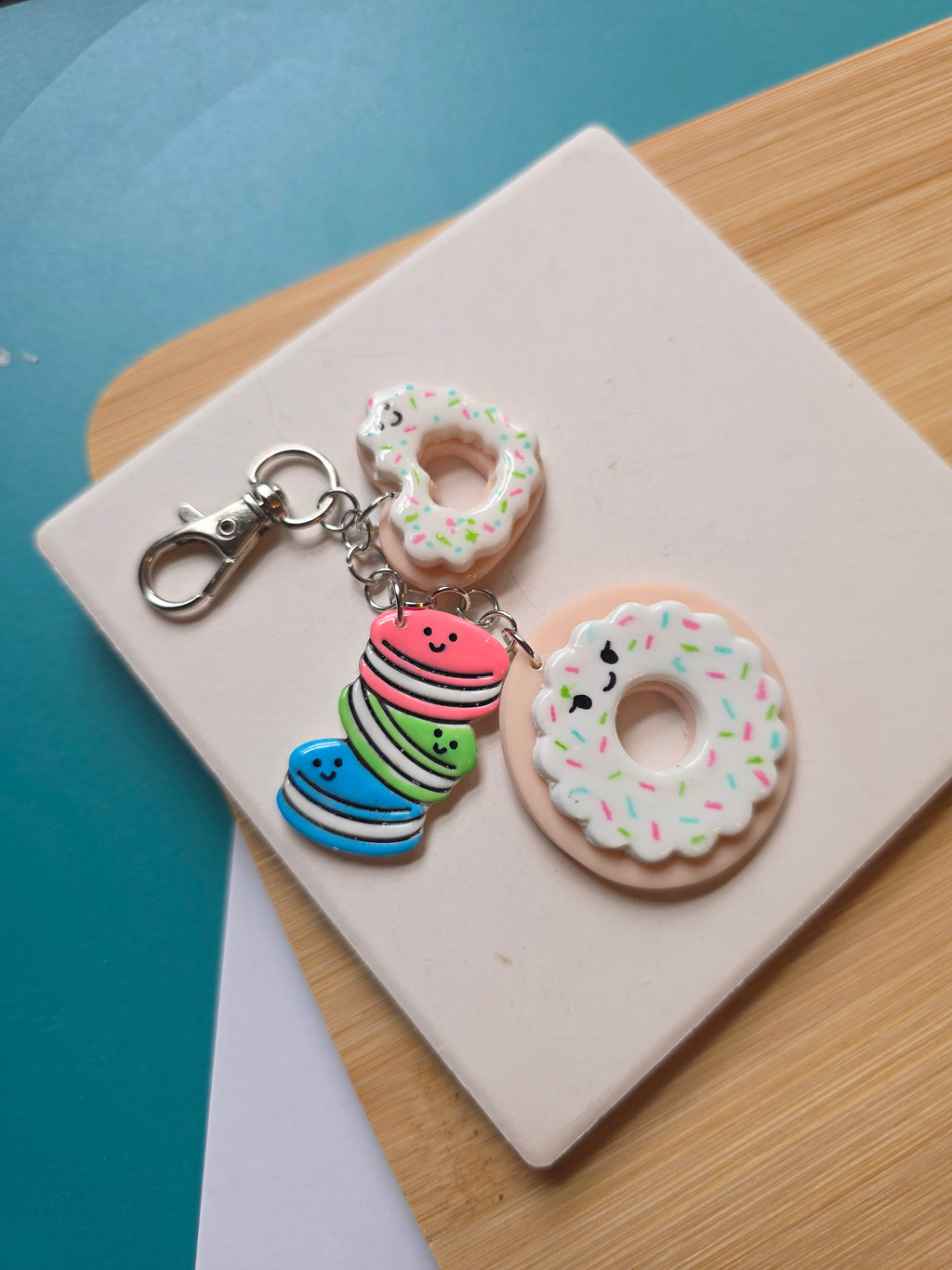 Sweet Sweets Polymer Clay Keychain