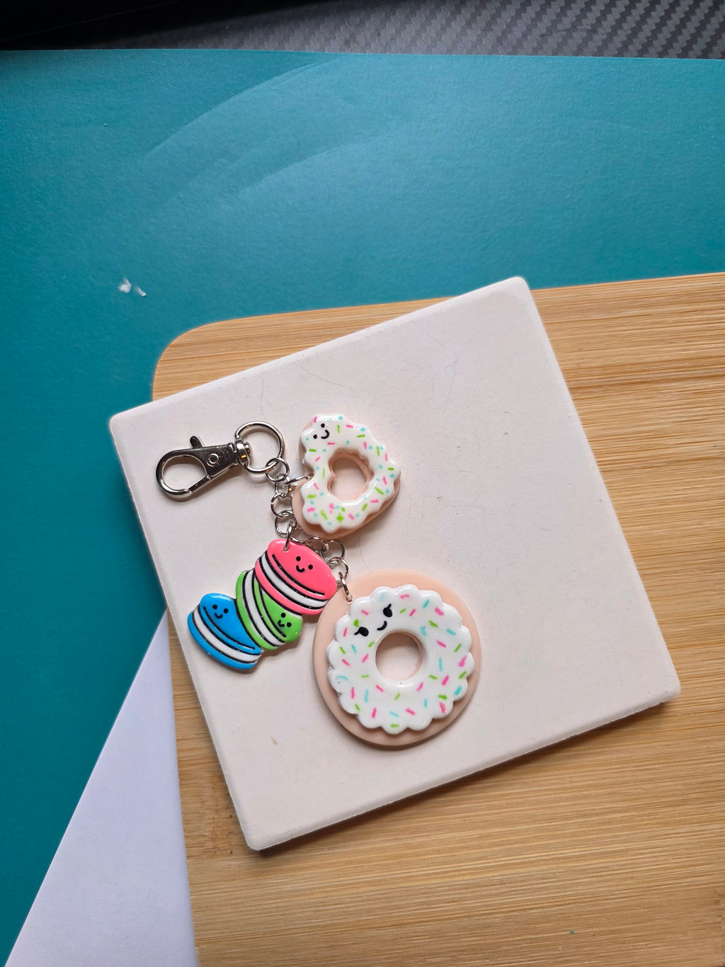 Sweet Sweets Polymer Clay Keychain