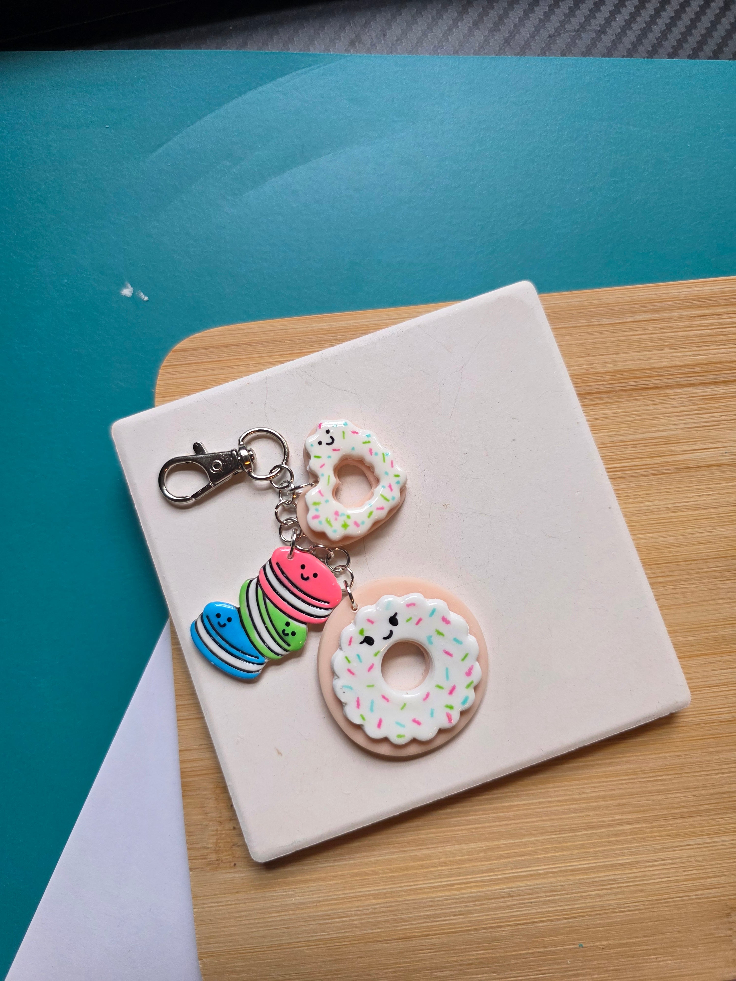 Sweet Sweets Polymer Clay Keychain