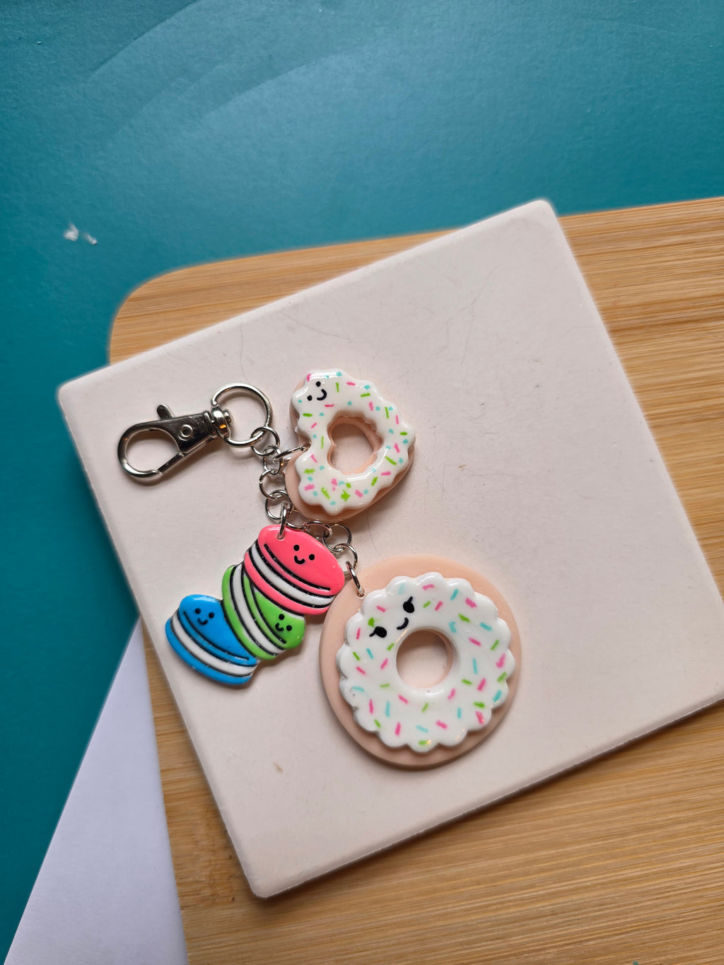 Sweet Sweets Polymer Clay Keychain